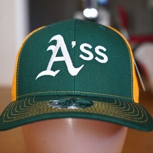 Oakland Athletics Las Vegas Sacramento Baseball Ass Bay Area Snapback